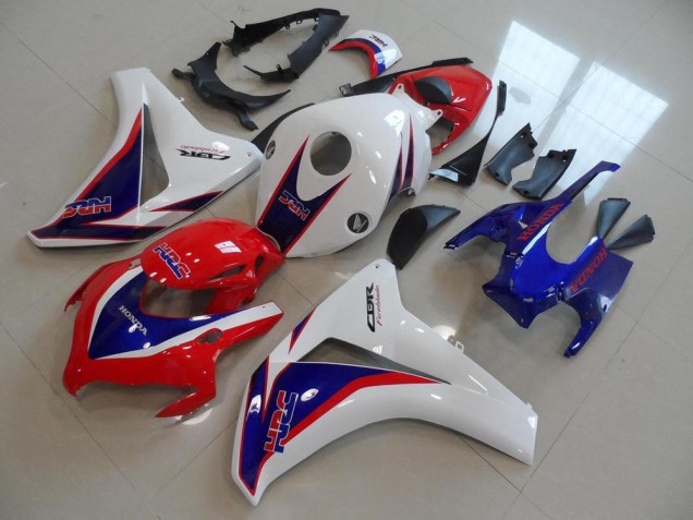 2008-2011 Red White Blue HRC Honda CBR1000RR Replacement Fairings for Sale