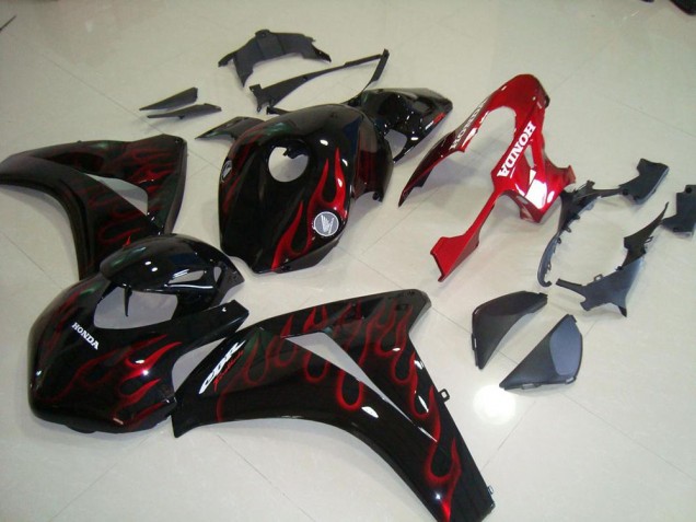 2008-2011 Red Flame Race Honda CBR1000RR Motorcycle Fairing Kit for Sale