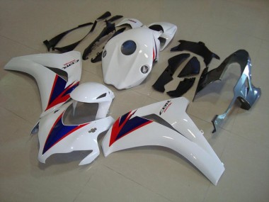 2008-2011 White Blue OEM Style Honda CBR1000RR Replacement Fairings for Sale