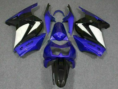 2008-2012 Blue White Black Ninja Kawasaki EX250 Motorbike Fairing for Sale