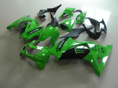 2008-2012 New Green Monster Kawasaki ZX250R Motorbike Fairings for Sale