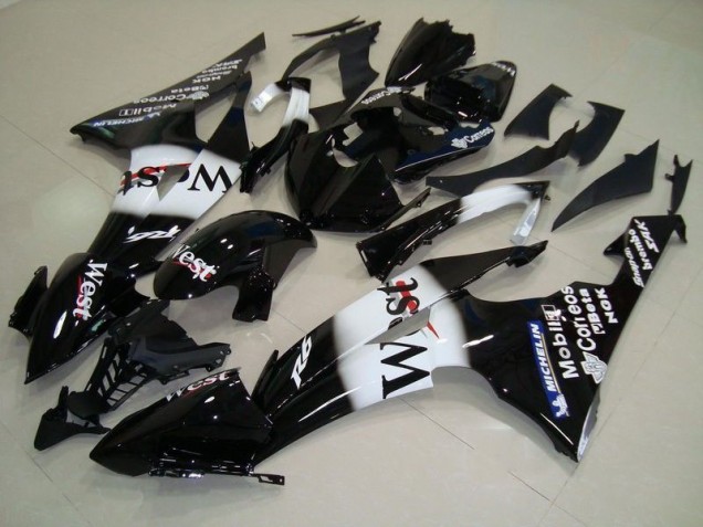 2008-2016 Black West Yamaha YZF R6 Motorbike Fairing Kits for Sale