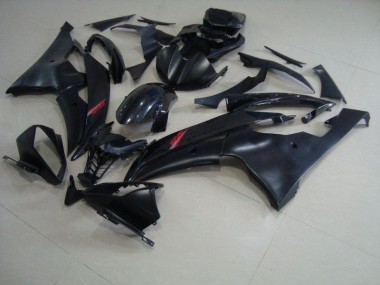 2008-2016 Matte Black Glossy Black Yamaha YZF R6 Motorcycle Fairings Kit for Sale