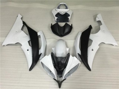 2008-2016 White Black Yamaha YZF R6 Bike Fairings & Bodywork for Sale