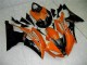 2008-2016 Orange Black Yamaha YZF R6 Motorcycle Fairings Kit for Sale