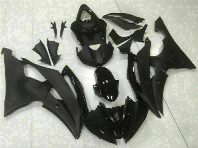 2008-2016 Black Yamaha YZF R6 Replacement Motorcycle Fairings for Sale