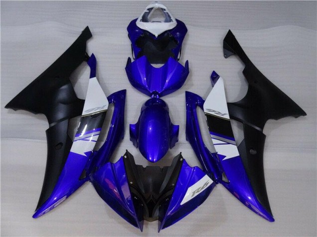 2008-2016 Blue Black Yamaha YZF R6 Replacement Fairings for Sale