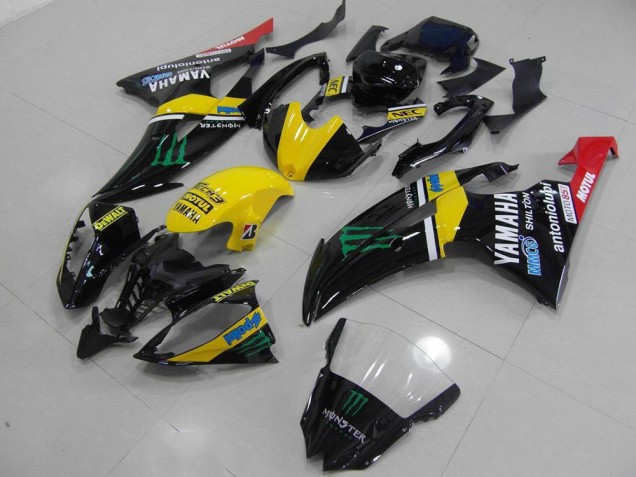 2008-2016 Yellow Monster Yamaha YZF R6 Bike Fairings for Sale