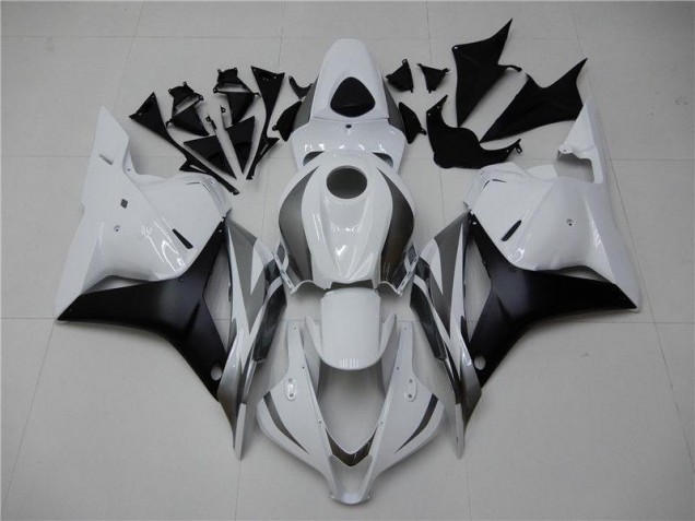 2009-2012 White Silver Black Honda CBR600RR Motor Bike Fairings for Sale