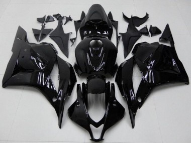 2009-2012 Glossy Black Honda CBR600RR Bike Fairing Kit for Sale