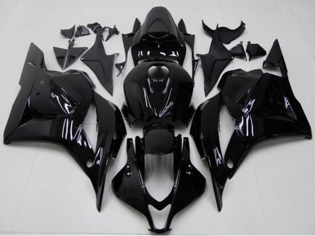 2009-2012 Glossy Black Honda CBR600RR Bike Fairing Kit for Sale