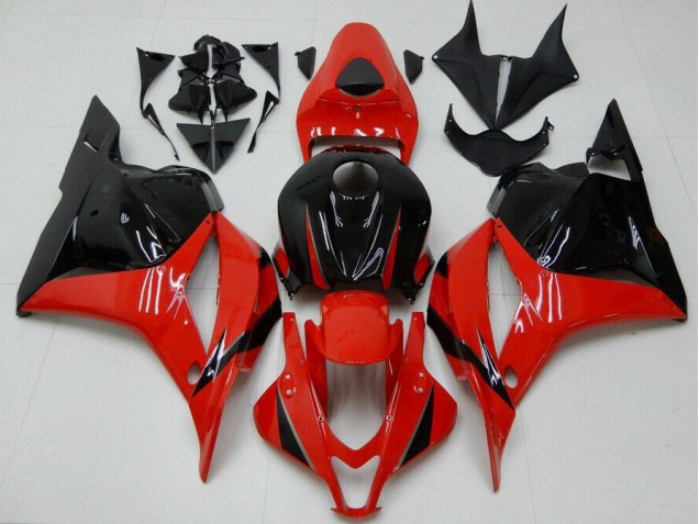 2009-2012 Red Black Honda CBR600RR Motorbike Fairing Kits for Sale