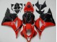 2009-2012 Red Black Honda CBR600RR Motorbike Fairing Kits for Sale