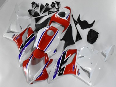 2009-2012 Red White Blue Honda CBR600RR Moto Fairings for Sale