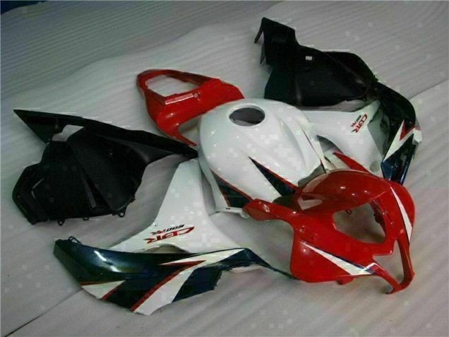 2009-2012 Red White Honda CBR600RR Motorcycle Fairing Kit for Sale