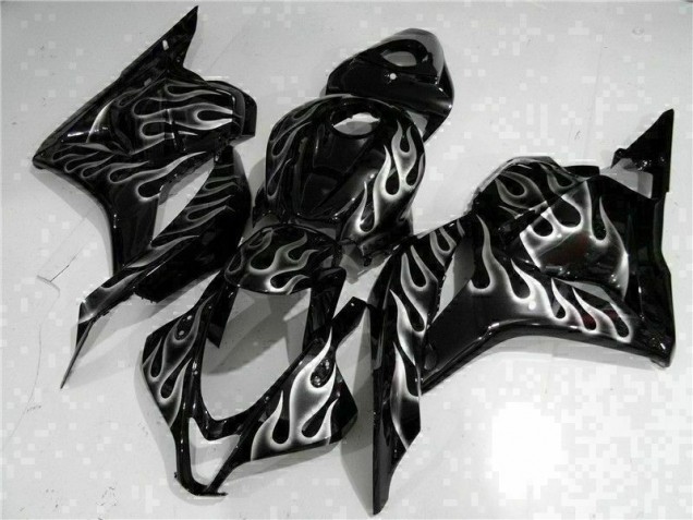 2009-2012 Black Honda CBR600RR Motorbike Fairing Kits for Sale