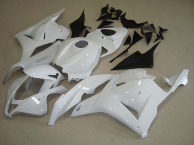 2009-2012 White Honda CBR600RR Motorcyle Fairings for Sale