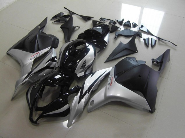 2009-2012 Black Silver Honda CBR600RR Motorbike Fairings for Sale