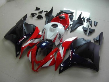 2009-2012 Red Dark Blue Honda CBR600RR Bike Fairing Kit for Sale