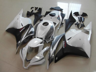 2009-2012 White Black Grey Honda CBR600RR Motorbike Fairings for Sale