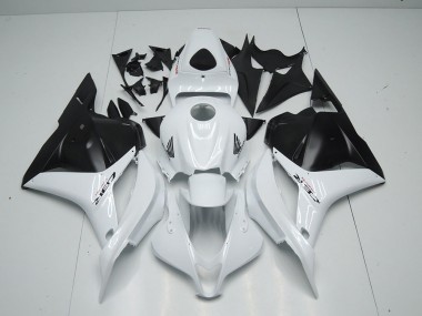 2009-2012 White Matte Black Honda CBR600RR Motorbike Fairing for Sale