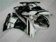 2009-2012 Black White 3M Touch4 Kawasaki ZX6R Bike Fairings for Sale