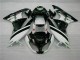 2009-2012 Black White 3M Touch4 Kawasaki ZX6R Bike Fairings for Sale