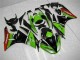 2009-2012 Green Black Red Kawasaki ZX6R Bike Fairing for Sale