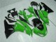 2009-2012 Black Green Kawasaki ZX6R Motorcycle Bodywork for Sale