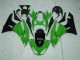 2009-2012 Black Green Kawasaki ZX6R Motorcycle Bodywork for Sale