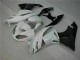 2009-2012 White Black Kawasaki ZX6R Motorcycle Fairings Kits for Sale