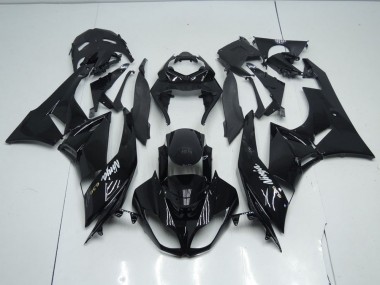 2009-2012 Black OEM Style Kawasaki ZX6R Motor Bike Fairings for Sale