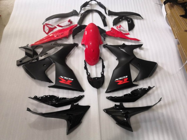 2009-2016 Glossy Matte Black Suzuki GSXR1000 Motorcycle Fairings Kit for Sale