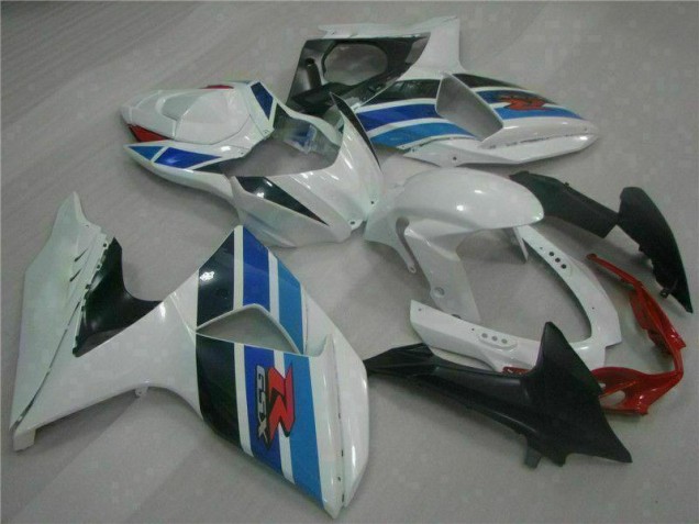 2009-2016 White Suzuki GSXR1000 Motorcycle Fairings for Sale