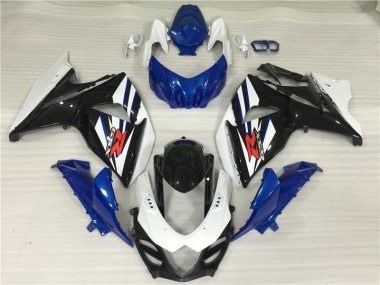 2009-2016 White Blue Black Suzuki GSXR1000 Motorbike Fairings for Sale