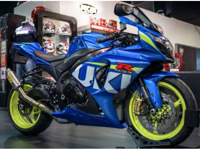 2009-2016 Blue White Suzuki GSXR1000 Motorbike Fairing for Sale