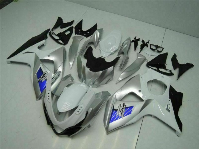 2009-2016 Silver White Suzuki GSXR1000 Motorcycle Bodywork for Sale