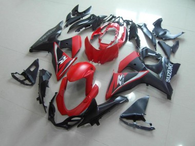 2009-2016 Matte Red Black Suzuki GSXR 1000 K9 Motorbike Fairing for Sale