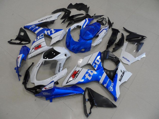 2009-2016 Blue Tyco Suzuki GSXR 1000 K9 Moto Fairings for Sale