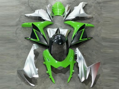 2011-2021 Green Silver Suzuki GSXR 600/750 Motor Fairings for Sale