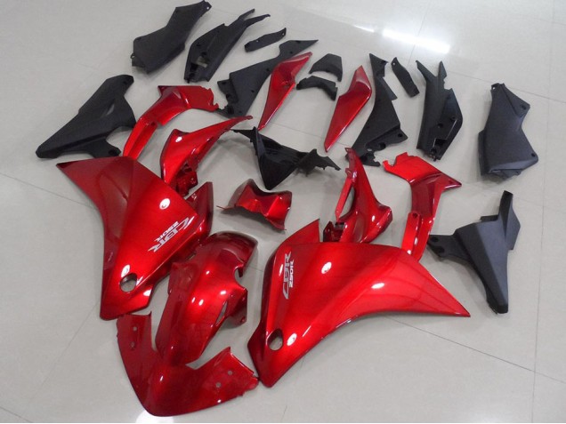 2011-2013 Red Matte Black Honda CBR250RR Motorcyle Fairings for Sale