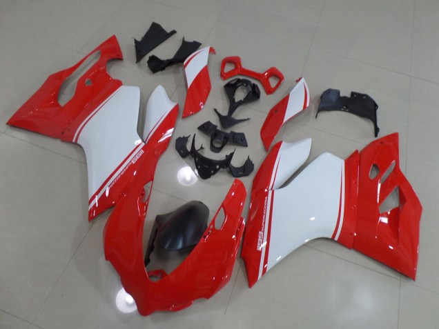 2011-2014 Red White Ducati 1199 Motorbike Fairing for Sale