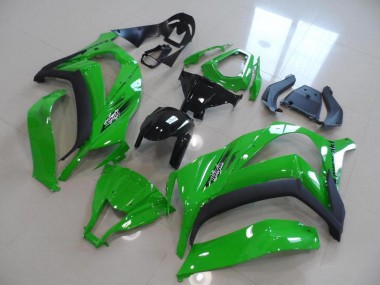 2011-2015 Green OEM Style Kawasaki ZX10R Replacement Fairings for Sale