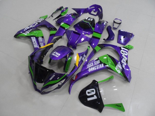 2011-2015 Purple Eva Kawasaki ZX10R Motor Fairings for Sale