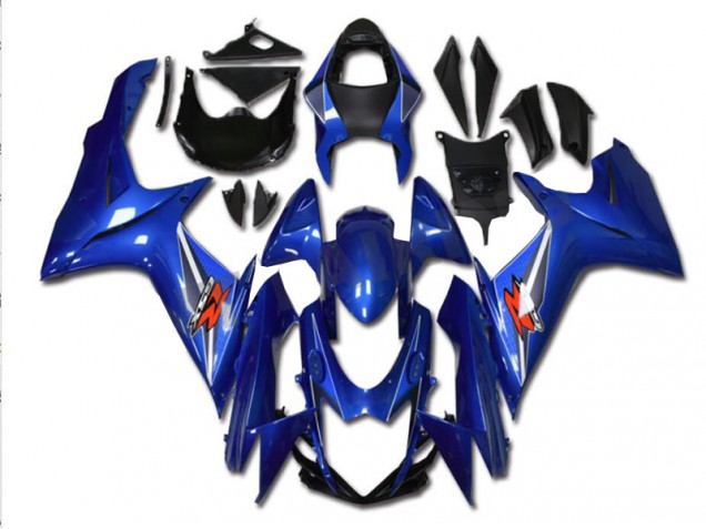 2011-2021 Blue Suzuki GSXR 600/750 Motorcycle Fairings Kit for Sale