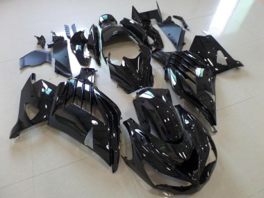 2012-2021 Glossy Black Kawasaki ZX14R ZZR1400 Motorbike Fairing Kits for Sale