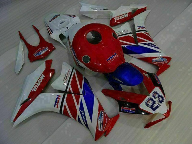 2012-2016 Red White Blue 23 Honda CBR1000RR Bike Fairing Kit for Sale