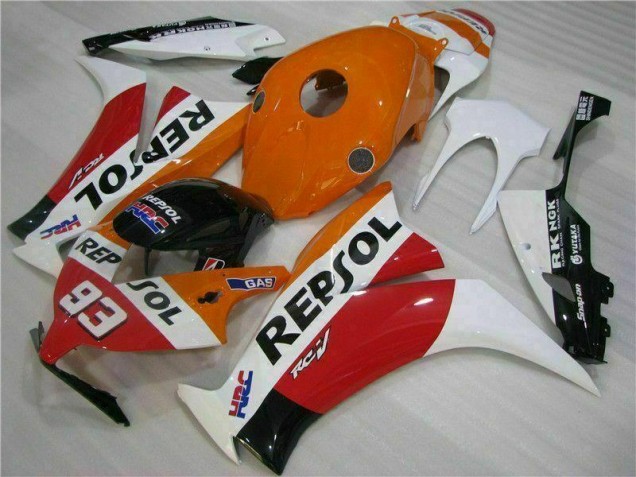 2012-2016 Orange Repsol 93 Honda CBR1000RR Moto Fairings for Sale