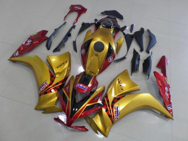 2012-2016 Gold and Dark Red Honda CBR1000RR Motor Fairings for Sale