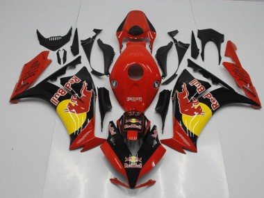 2012-2016 Black Red Bull Honda CBR1000RR Motorcycle Fairing for Sale